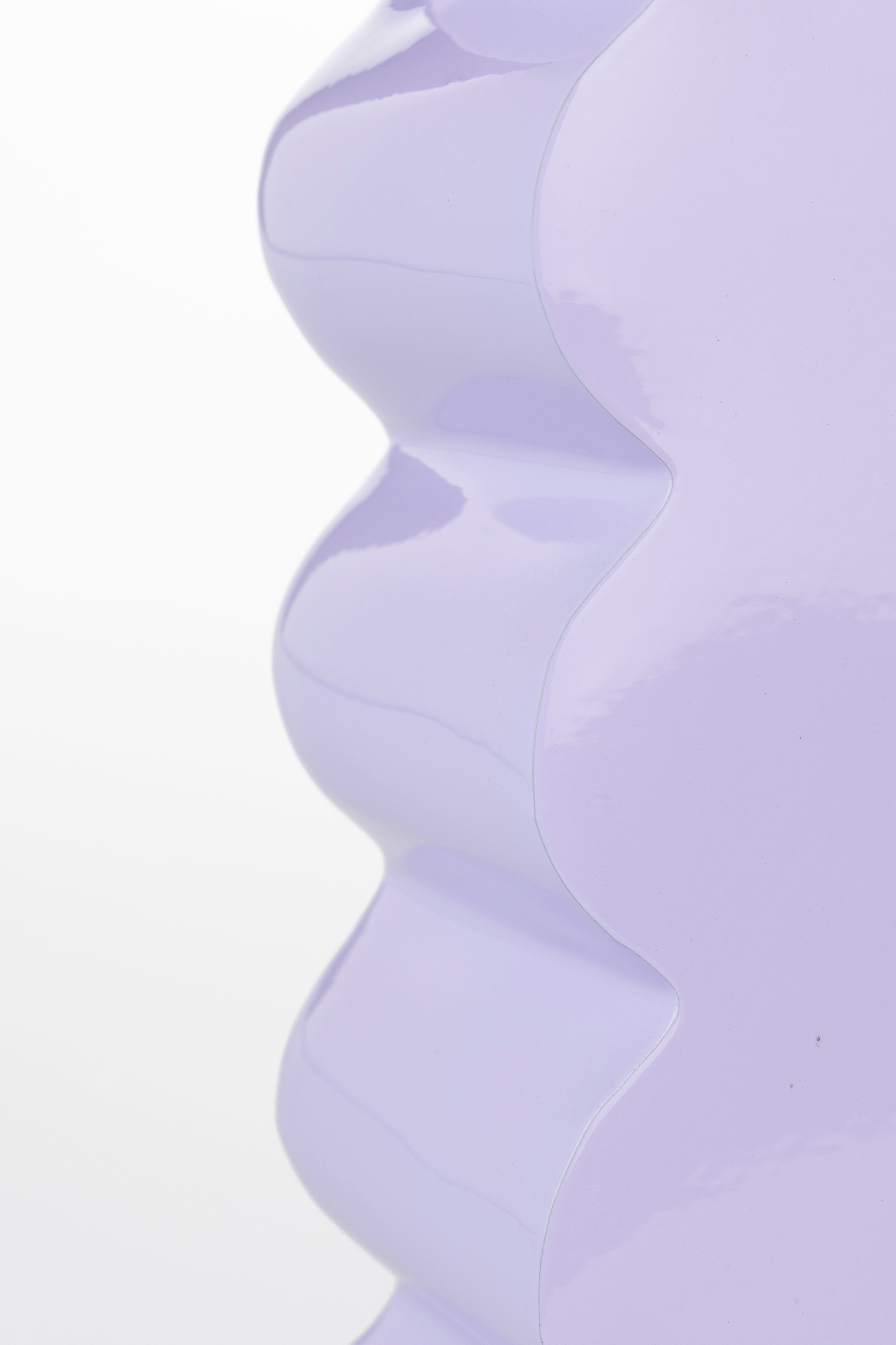 Curves fém váza nagy