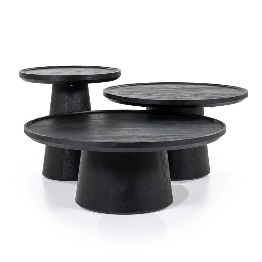 Coffee table Ron 80x32 - brown