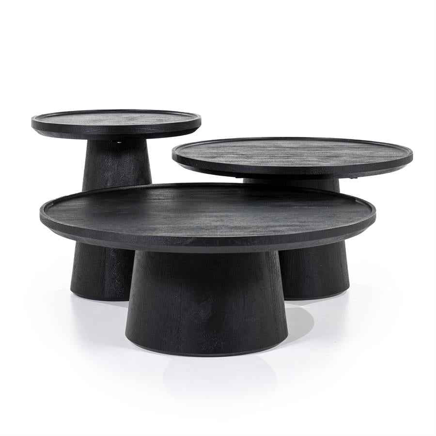 Coffee table Ron 80x32 - brown