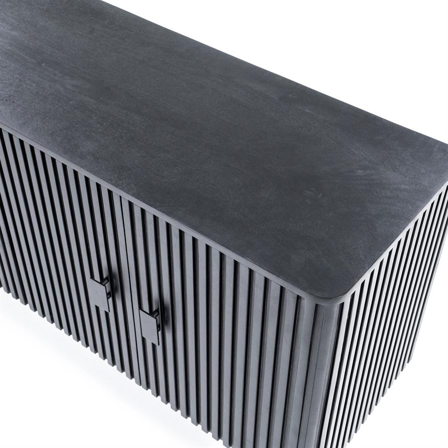 Sideboard Remi 4drs - black