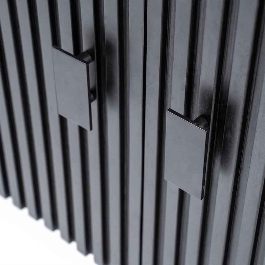 Sideboard Remi 4drs - black