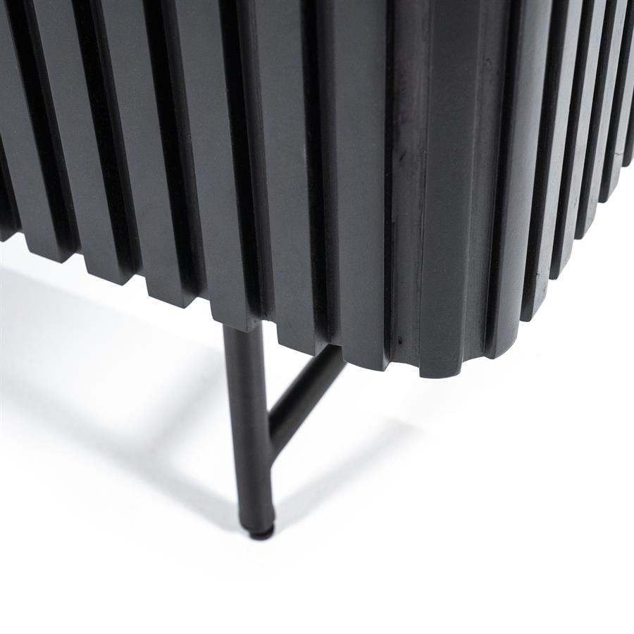Cabinet Remi 2drs - black