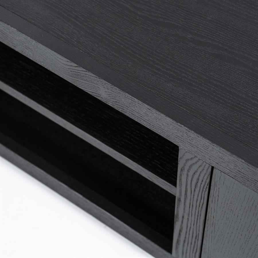 TV cabinet Helsinki 160cm - black