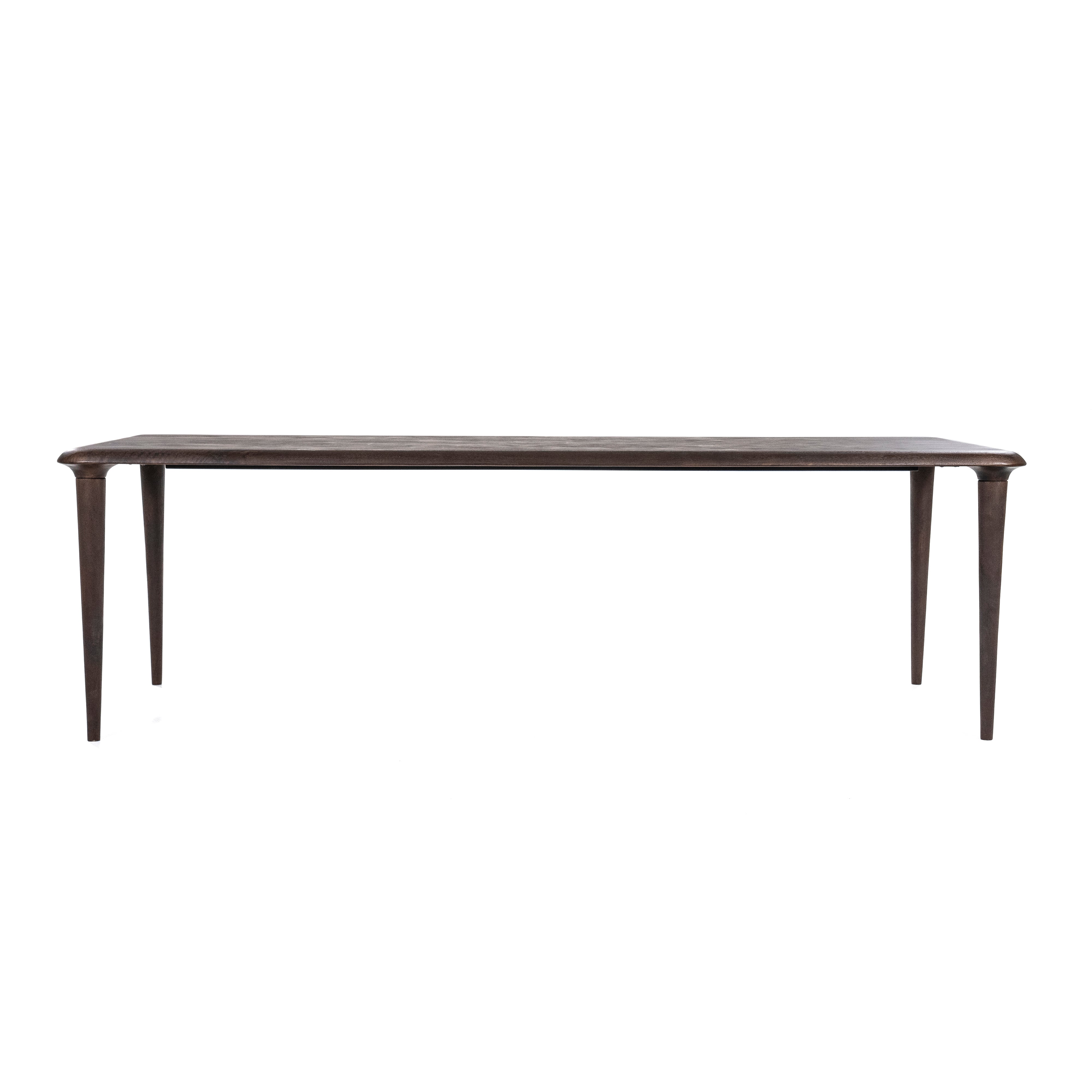 Jiska étkezőasztal – 300x100 cm, barna mangófából