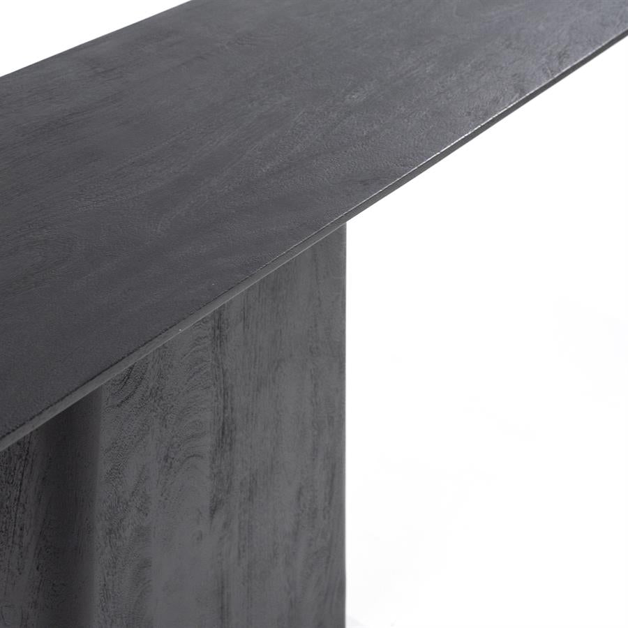 Console table Aron 180x40 - black