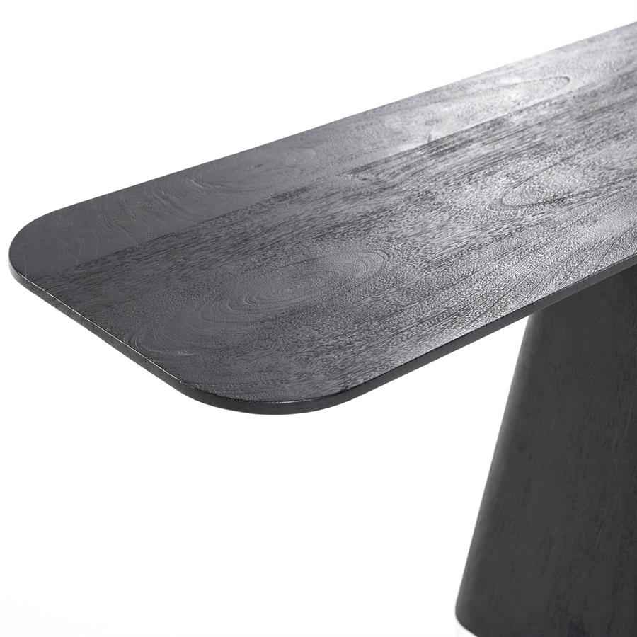 Console table Aron 180x40 - black