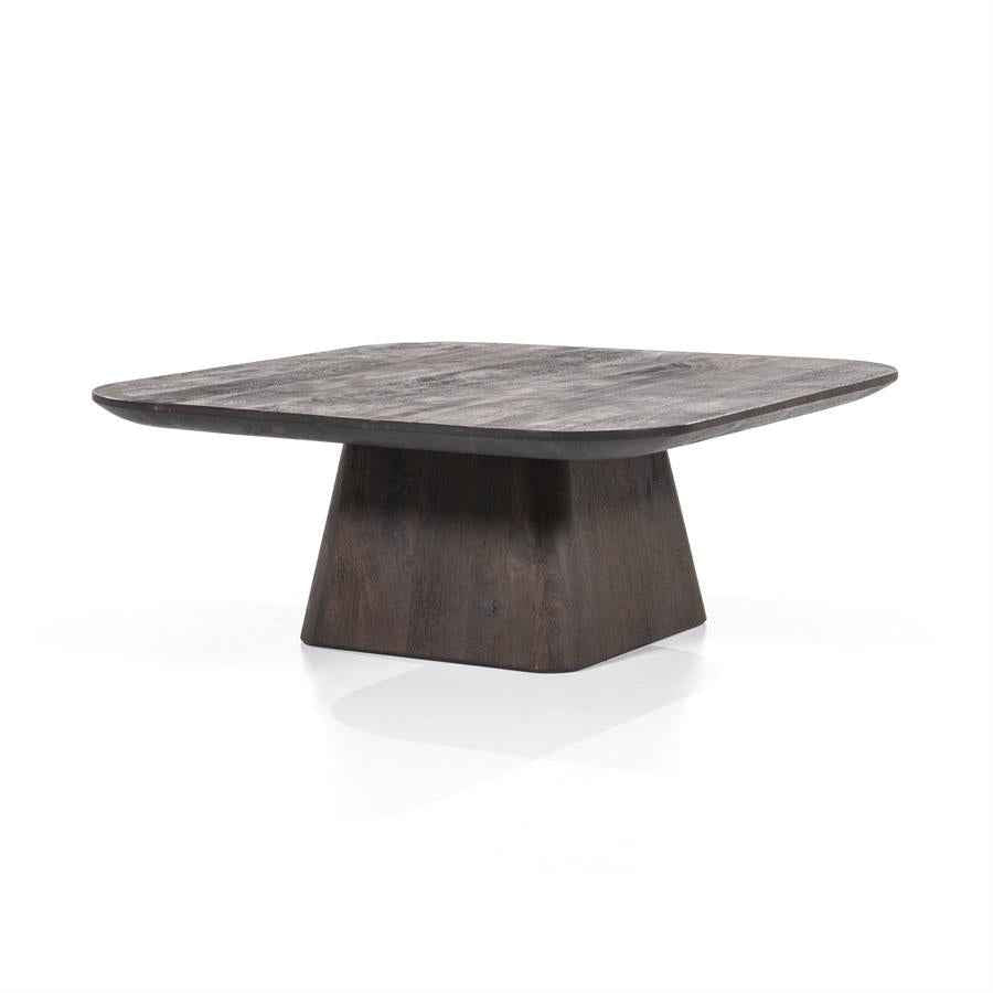 Coffee table Aron 80x80 - black