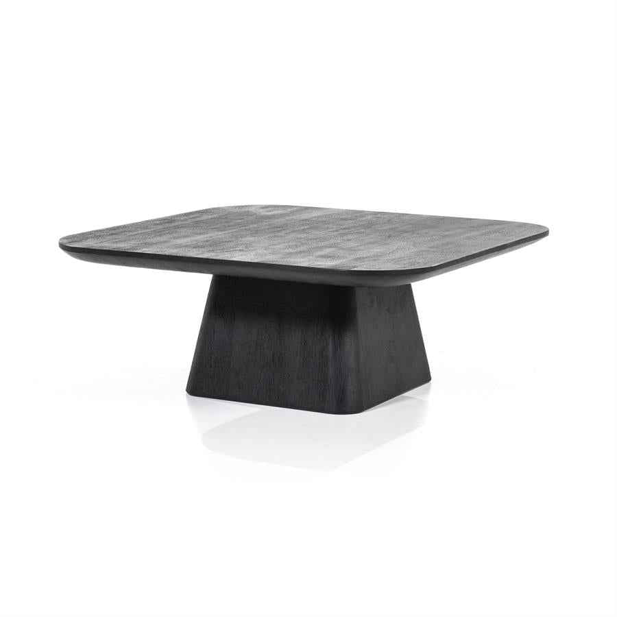Coffee table Aron 80x80 - black