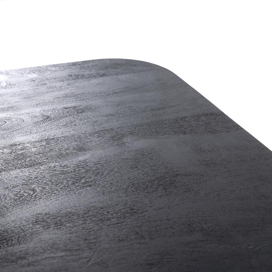 Dining table Aron 150x76 - black
