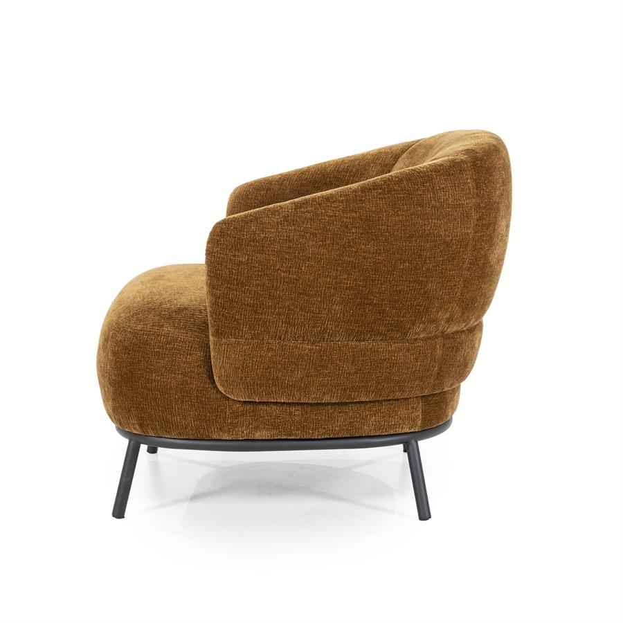 Armchair David - mustard Safari