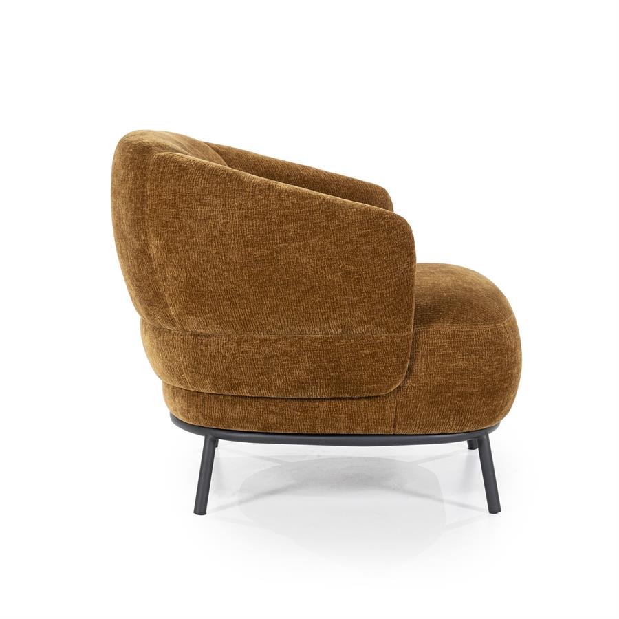Armchair David - mustard Safari