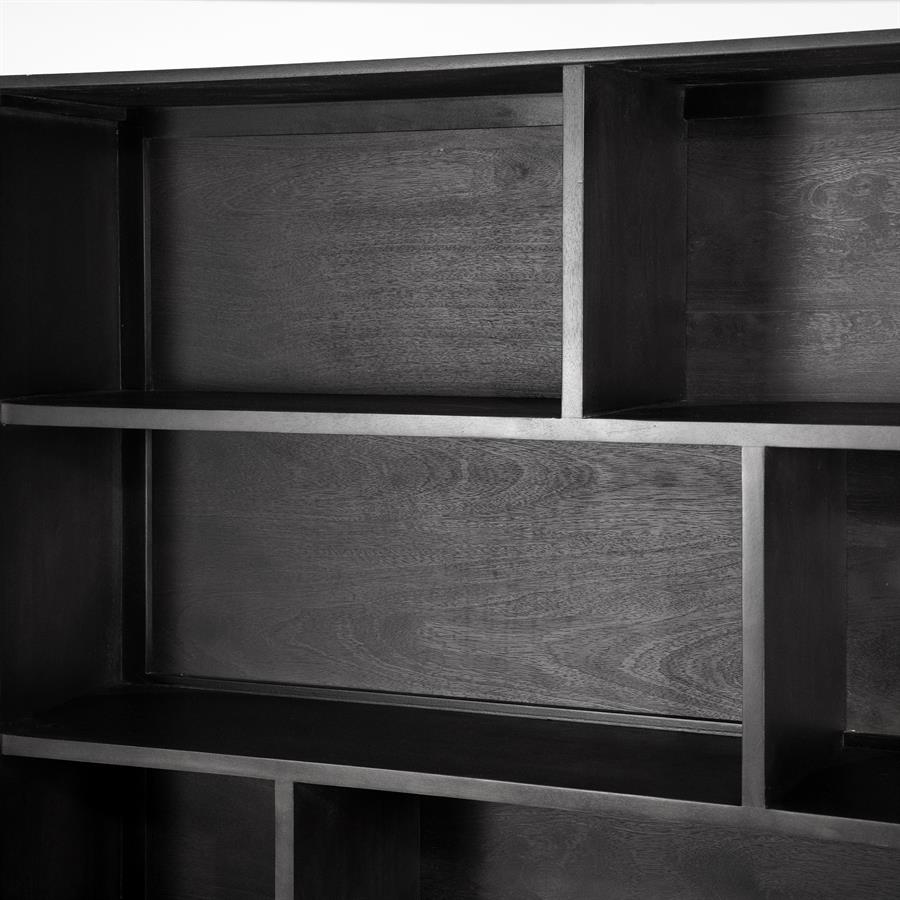 Wall cabinet Remi - black