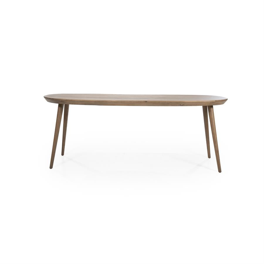 Dining table Elijah 220x100 cm - brown