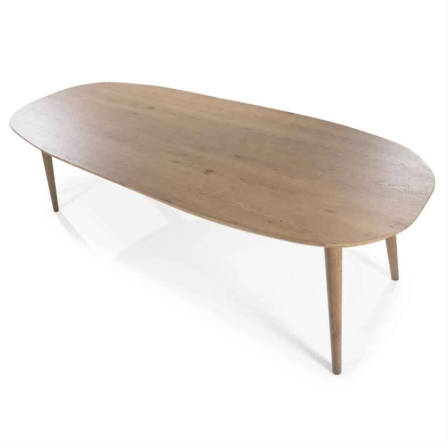 Dining table Elijah 260x100 cm - brown