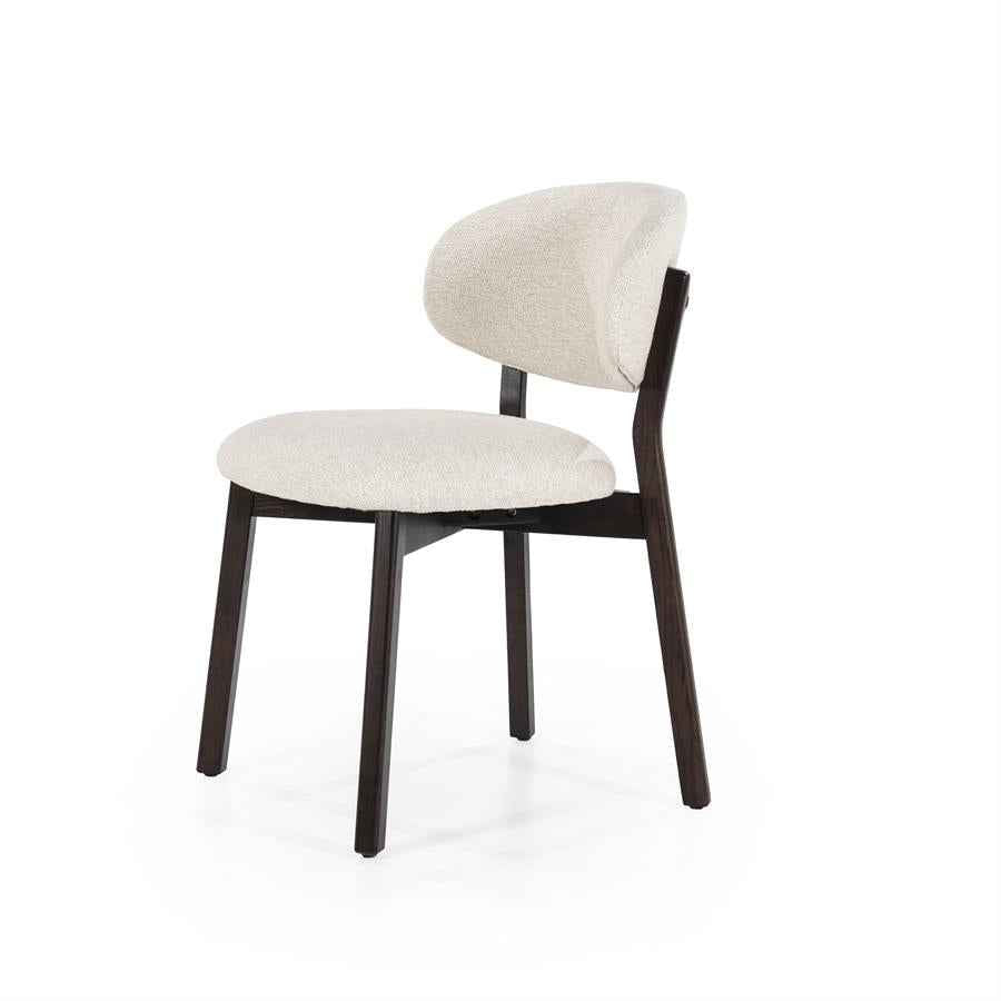 Chair Mikky brown - beige Moon