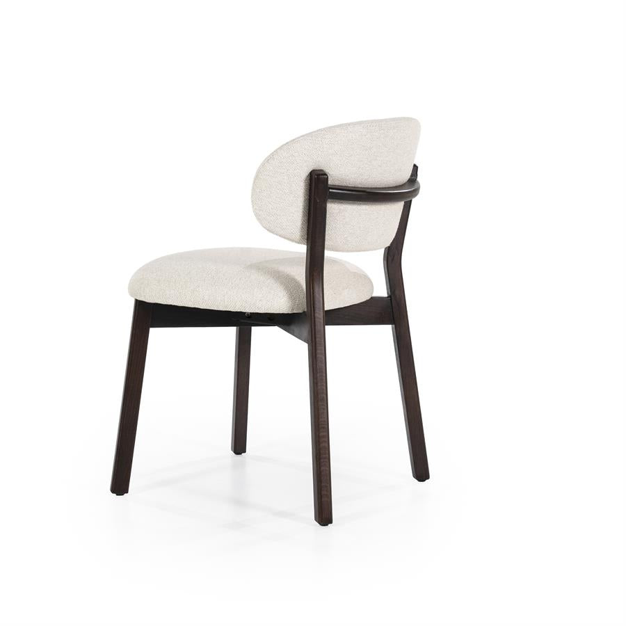 Chair Mikky brown - beige Moon