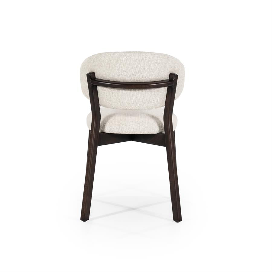 Chair Mikky brown - beige Moon