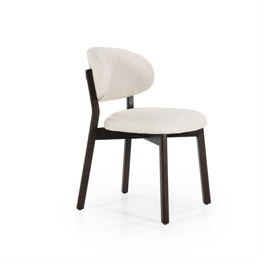 Chair Mikky brown - beige Moon