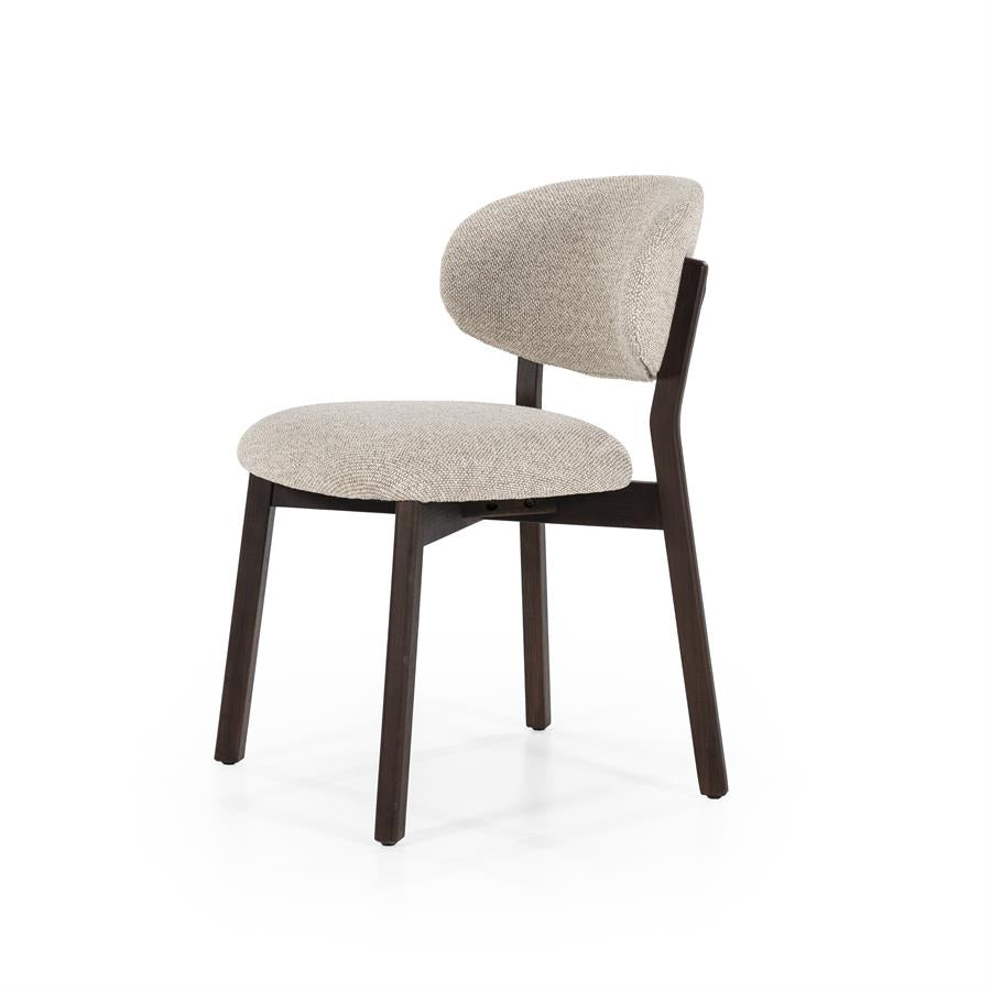 Chair Mikky brown - beige Moon