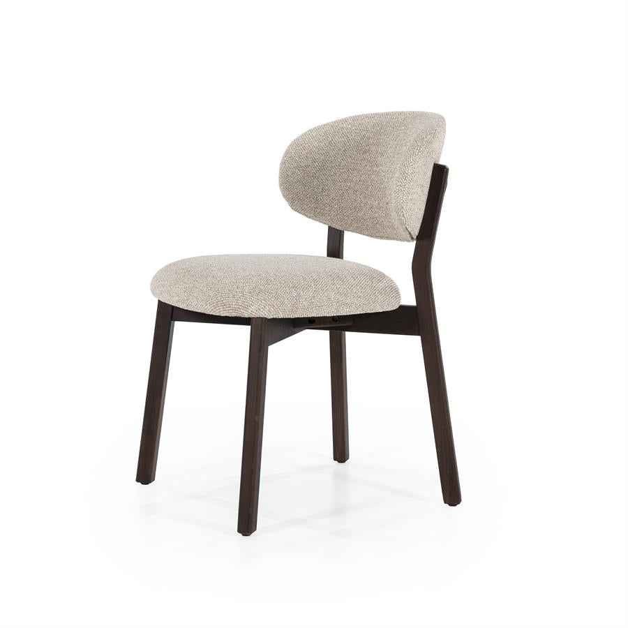 Chair Mikky brown - beige Moon