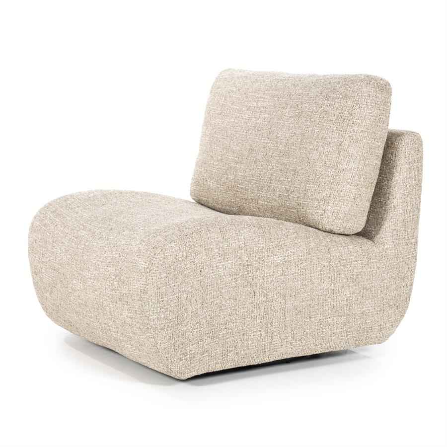 Lounge chair Lucia - beige Donna