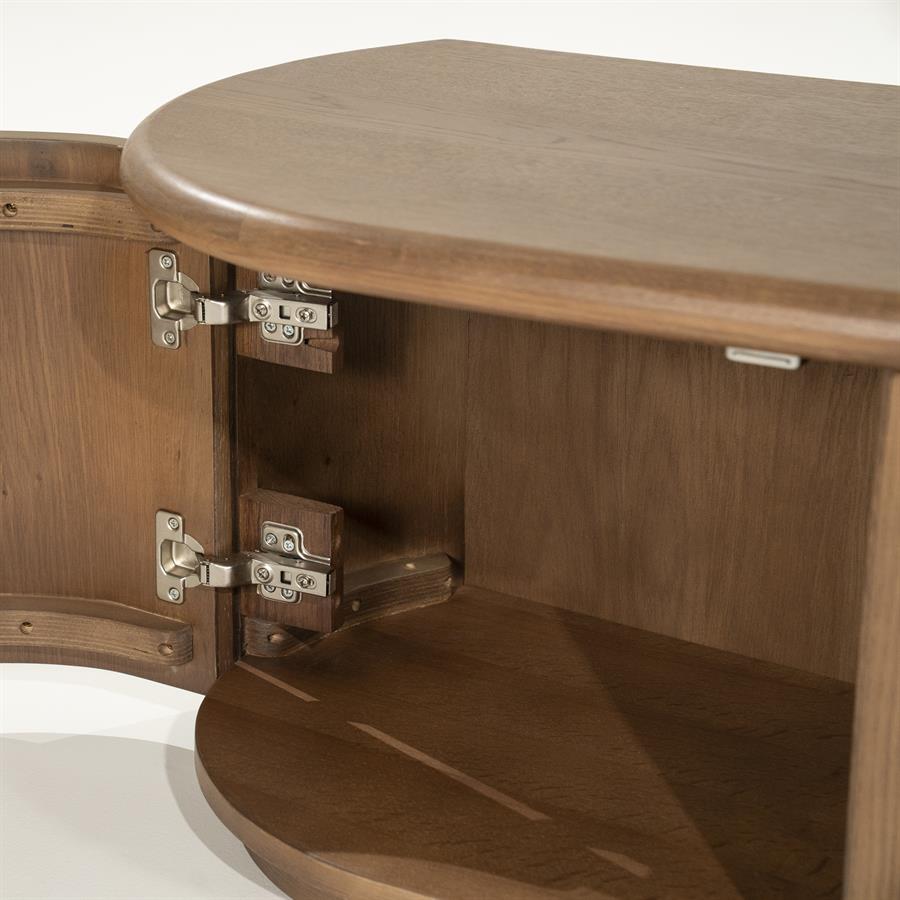TV cabinet Josh 240 cm - brown