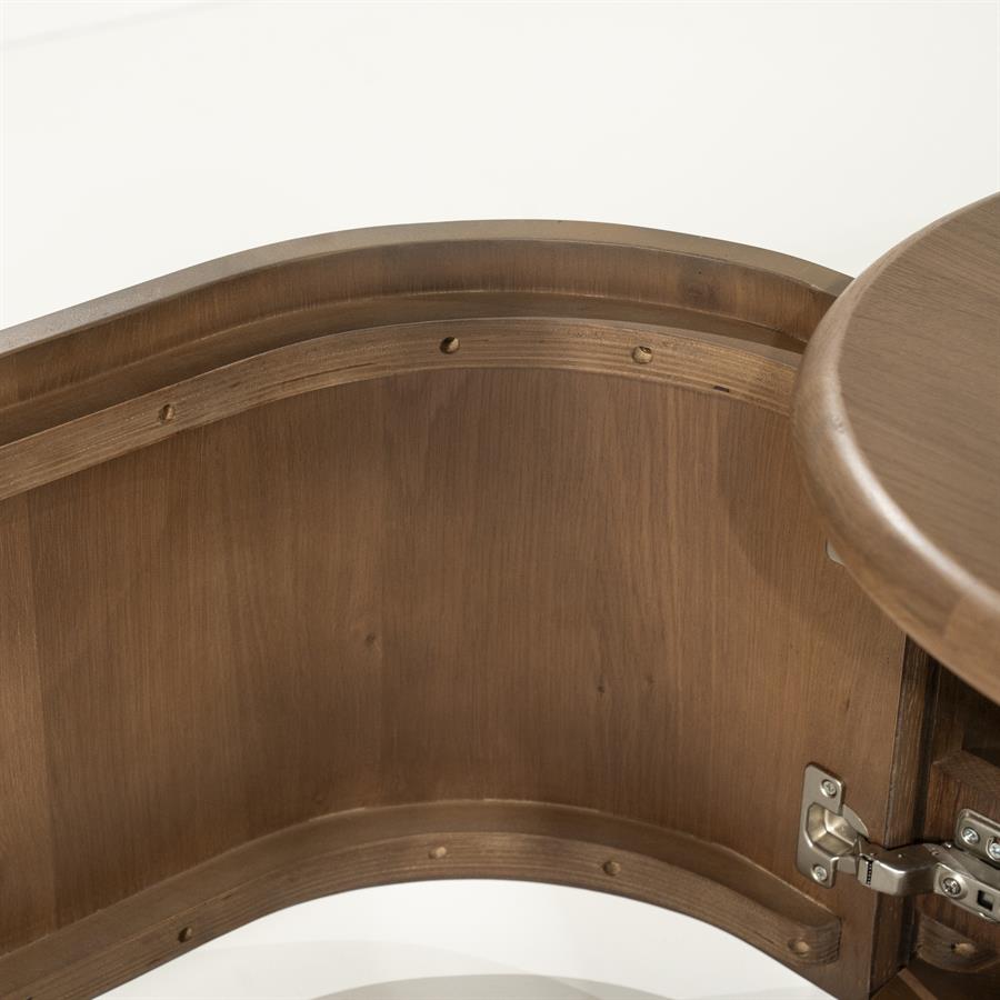 TV cabinet Josh 240 cm - brown