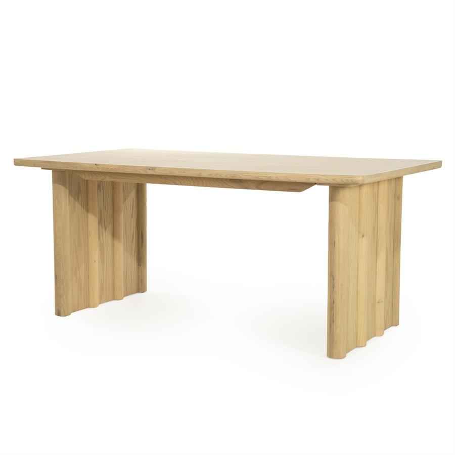 Dining table Jake 180x100 cm - brown