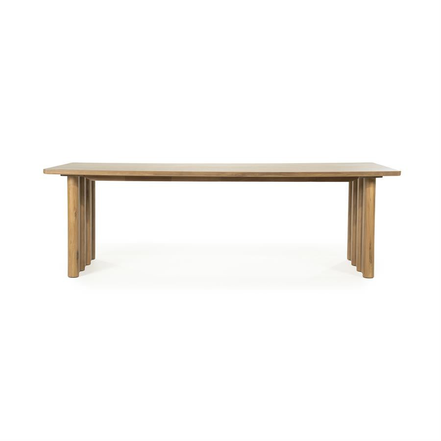 Dining table Jake 250x100 cm - brown