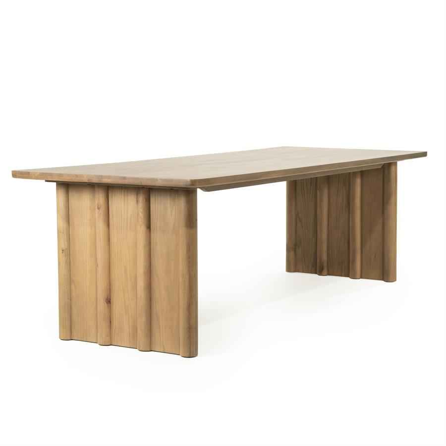 Dining table Jake 250x100 cm - brown