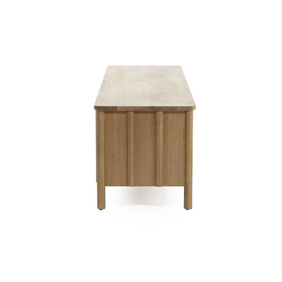 TV cabinet Jake 4 drs. - brown
