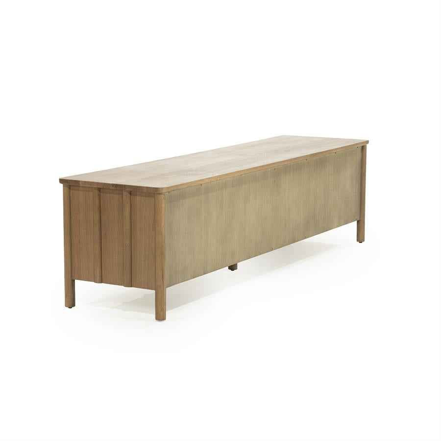 TV cabinet Jake 4 drs. - brown