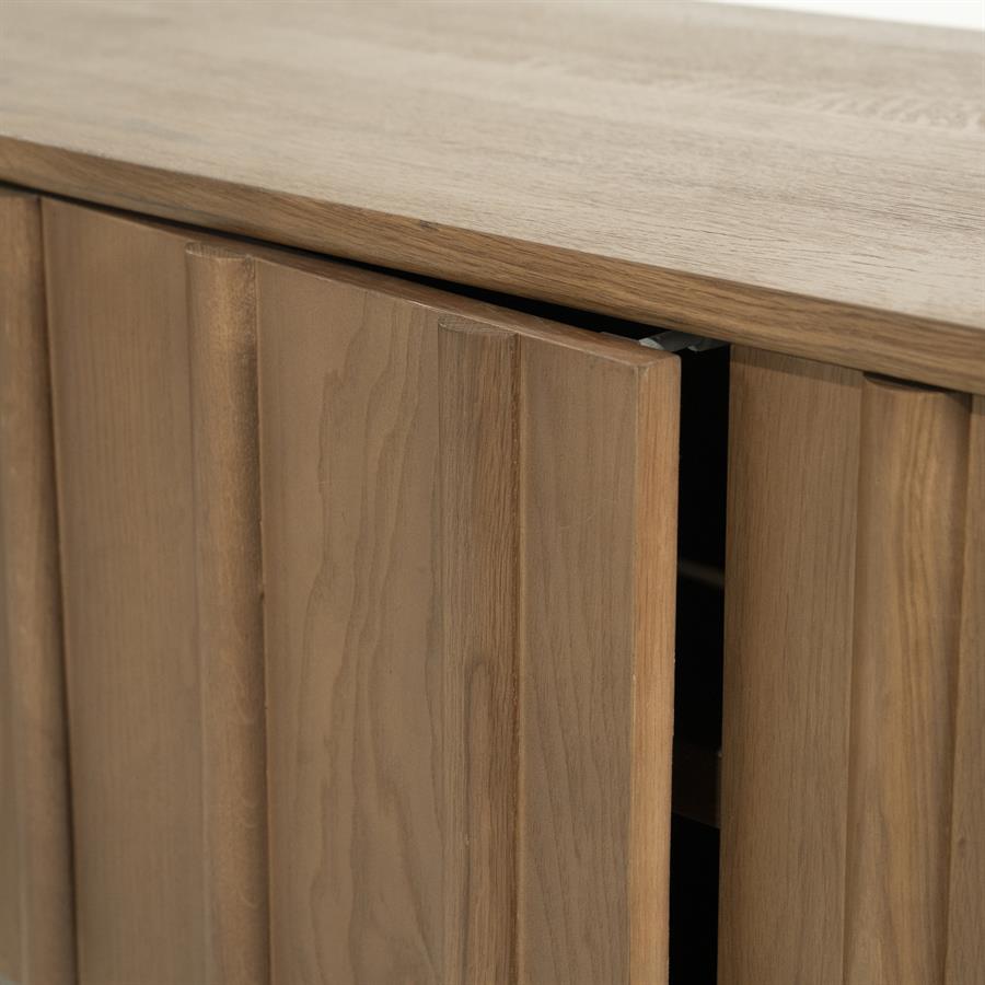 TV cabinet Jake 4 drs. - brown