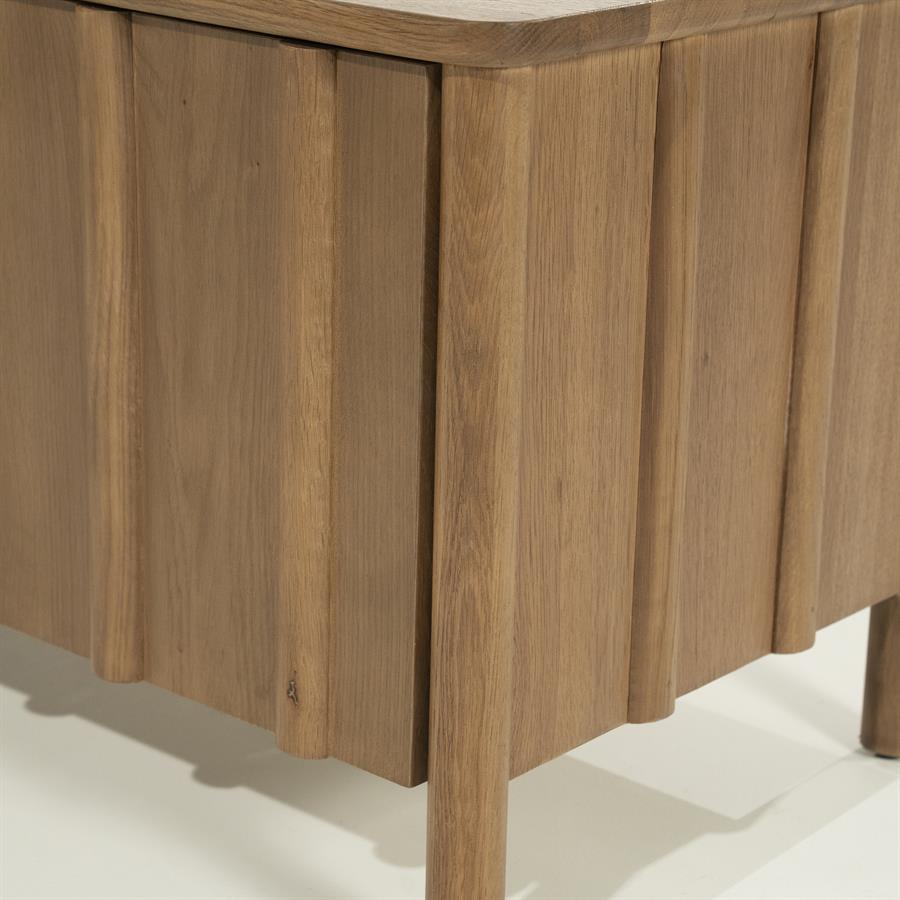 TV cabinet Jake 4 drs. - brown