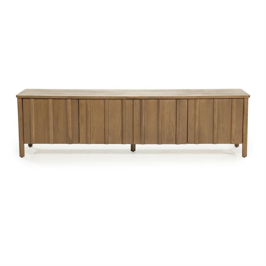 TV cabinet Jake 4 drs. - brown