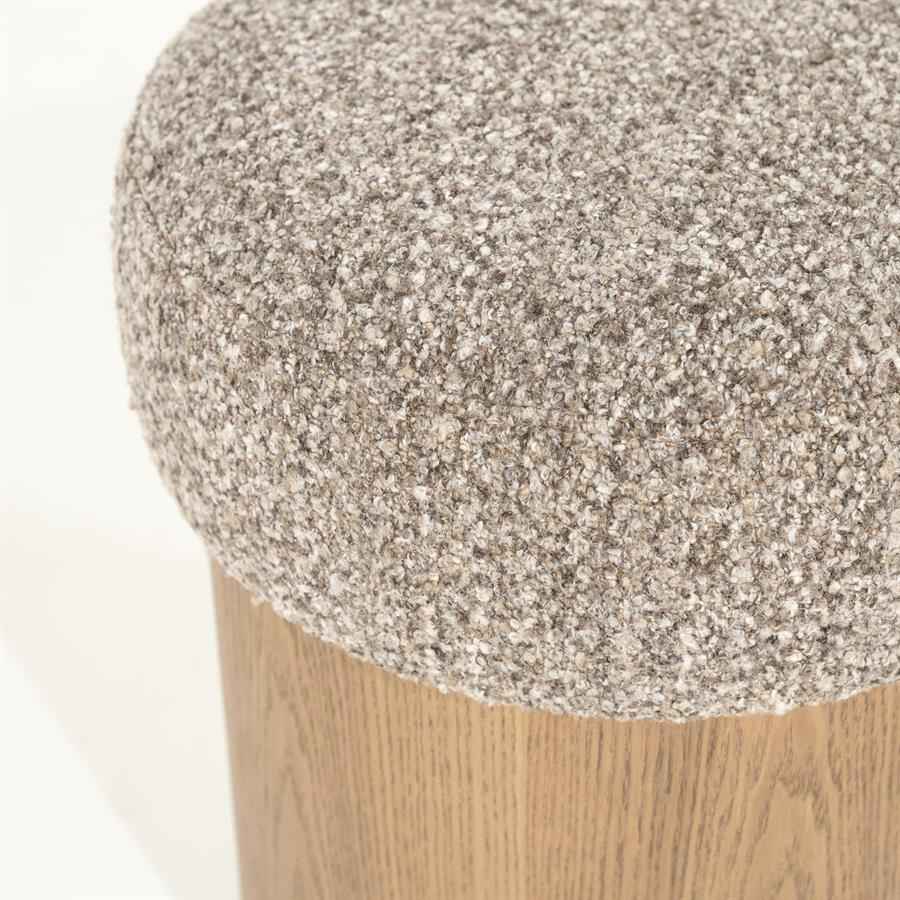 Poef George - beige Flou