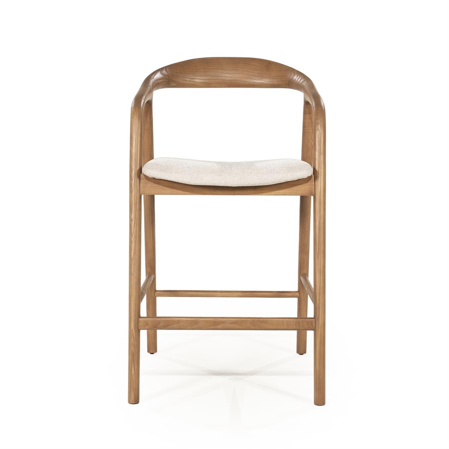 Bar chair Rayven - light brown