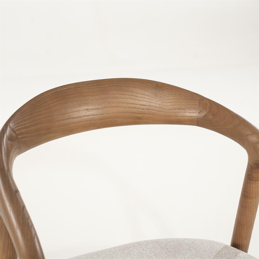 Bar chair Rayven - light brown