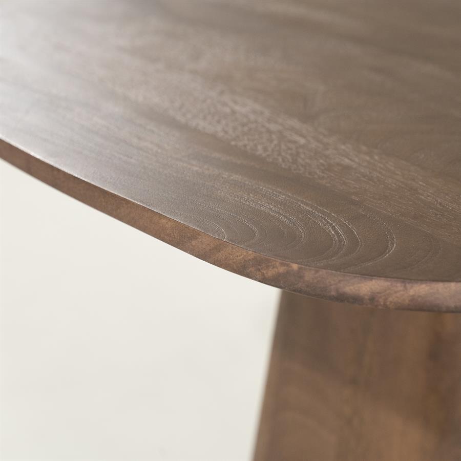 Dining table Aron 80x80 - light brown