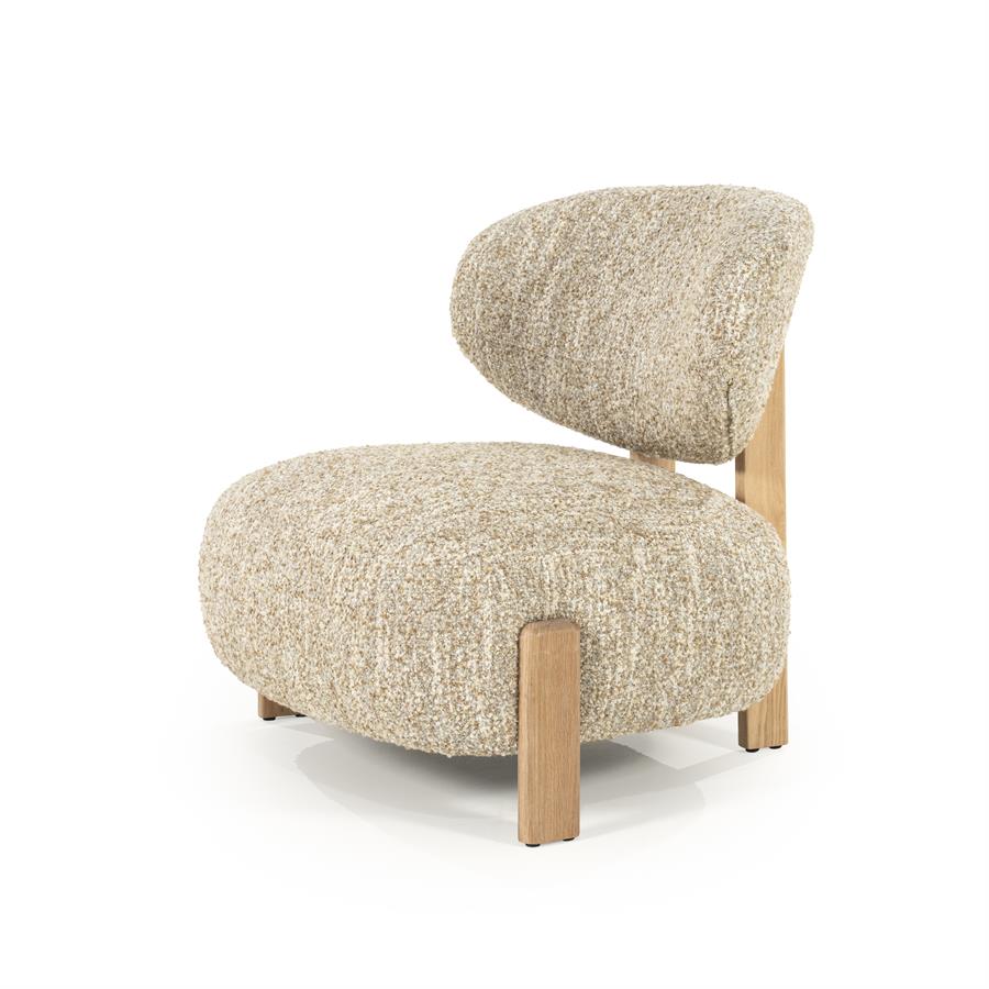 Armchair Reza natural - beige Bay