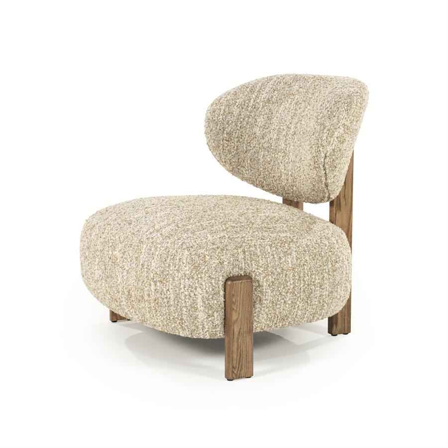 Armchair Reza brown - beige Bay