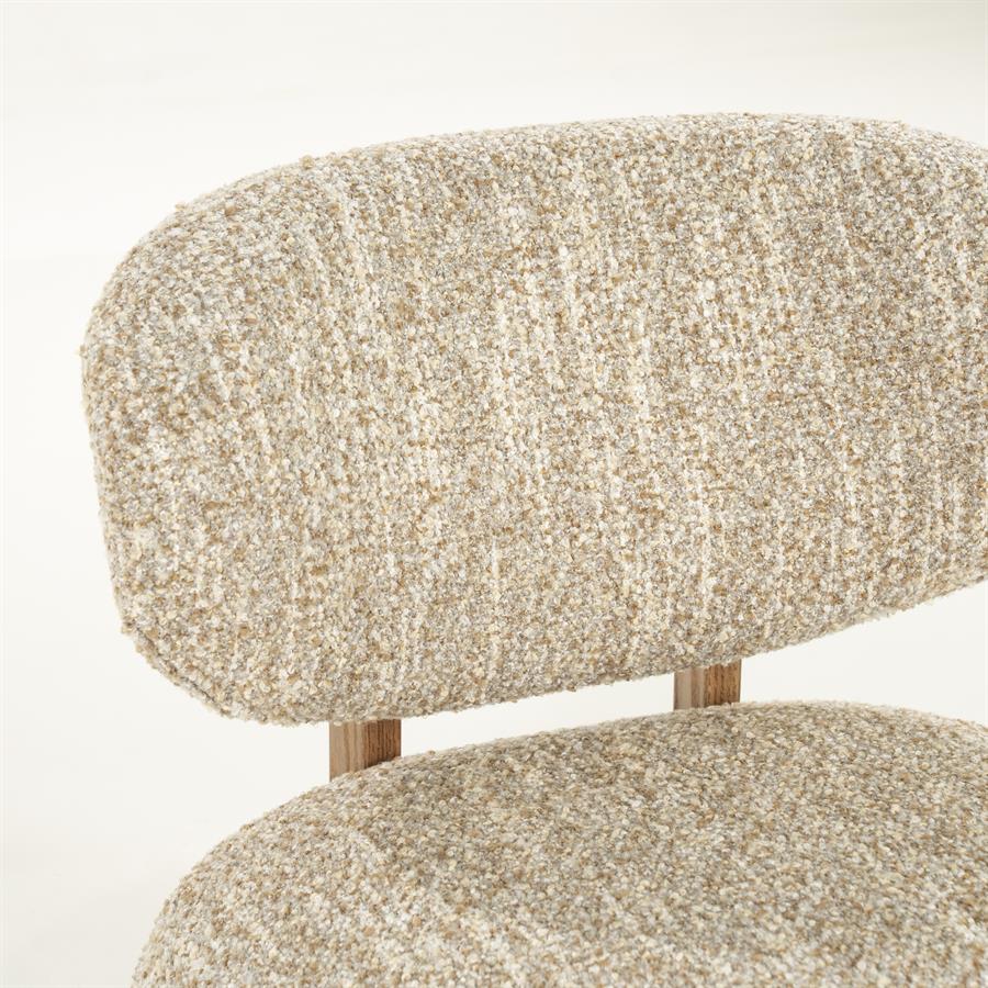 Armchair Reza brown - beige Bay