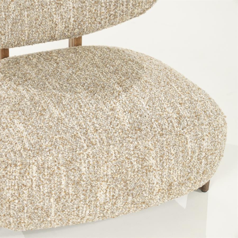 Armchair Reza brown - beige Bay