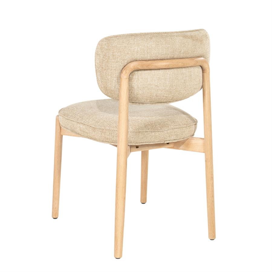 Chair Rune natural - taupe Serene