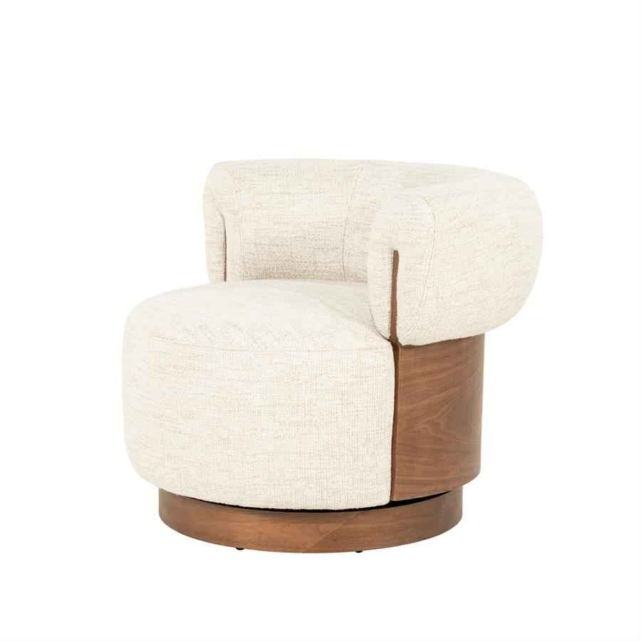Armchair Nila brown - beige Vanu