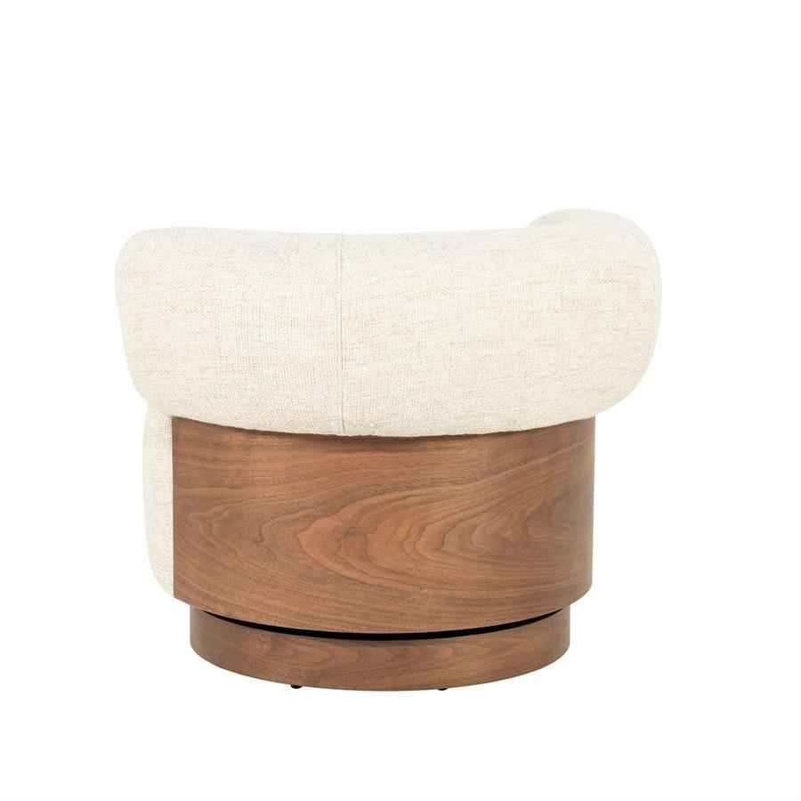 Armchair Nila brown - beige Vanu