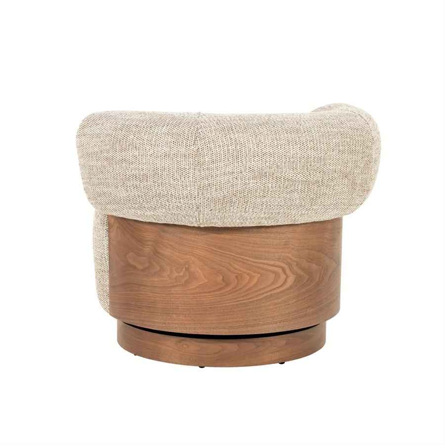 Armchair Nila brown - beige Vanu