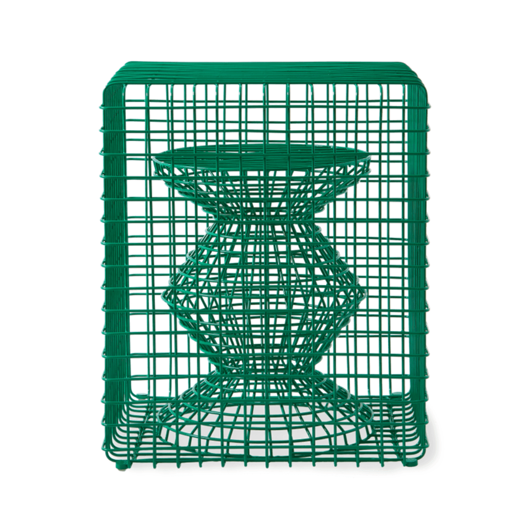 Wire Zig Zag fém ülőke