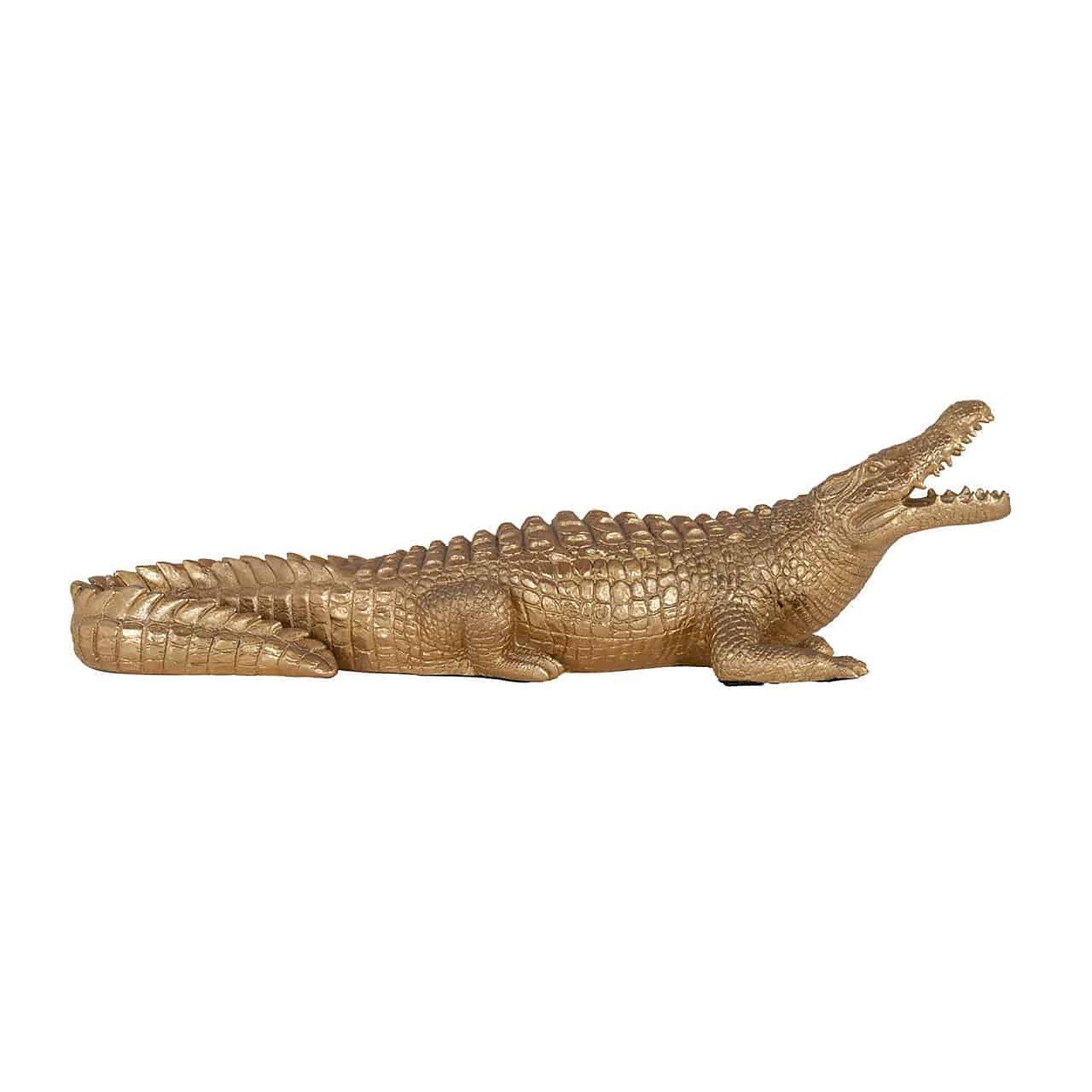 Crocodile műgyanta dekoráció kicsi-1