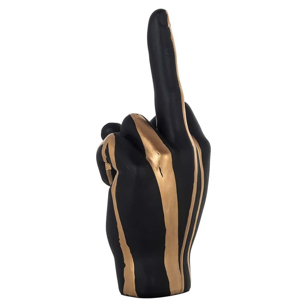 Hand digitus műgyanta dekoráció - Dutch Home